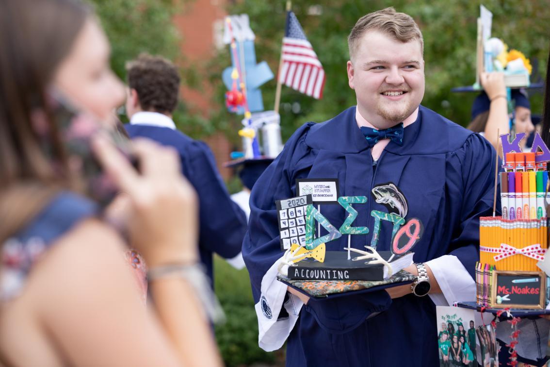 Student career path cap for convocation