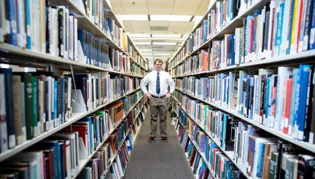 Dr. Brent Roberts, Greenwood Library dean